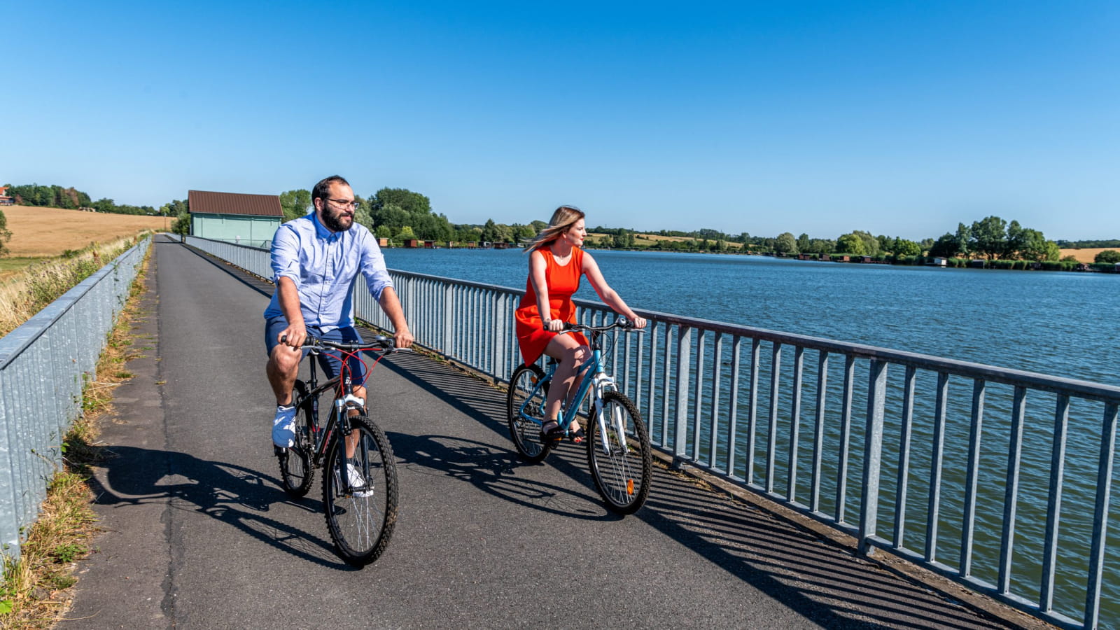 Balade à vélo à l'étang du Welschhof